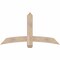 Ekena Millwork Bellingham Smooth Timber Gable Bracket, Douglas Fir, 60"W x 32"H x 5 1/2"D x 5 1/2"F, 13/12 Pitch GBW060X32X0606BEL00SDF - alternate 1